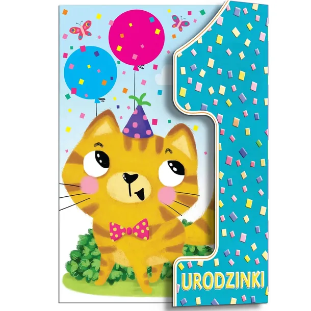 karnet-a5-urodziny-roczek-kotek-material-papier