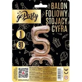 balon-foliowy-stojacy-5-rose-gold-81cm