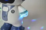 robot-projektor-swiatlo-material-guma-karton-papier-plastik