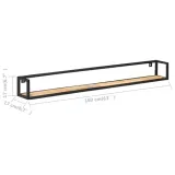 polki-scienne-2-szt-160-cm-surowe-drewno-mango-stan-nowy