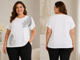 bluzka-damska-cekiny-koronki-kamienie-glamour-biust-130cm