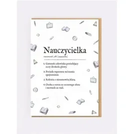 karnet-okolicznosciowy-nauczycielka