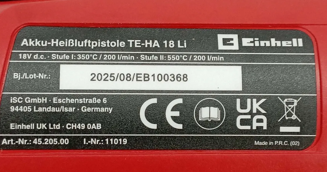 opalarka-einhell-18-v-550-c-solo