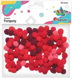 pompony-poliestrowe-10mm-czerwone-120szt