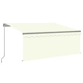 recznie-zwijana-markiza-z-zaslona-i-led-3x25-m-kremowa