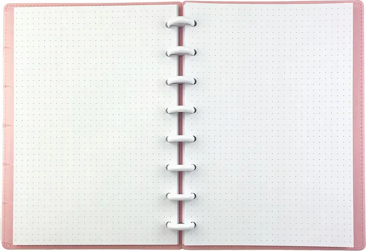 notatnik-a5-z-systemem-dyskow-rozowy-rozmiar-a5