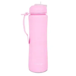 bidon-silikonowy-600ml-collpack-pump-pudrowy-roz