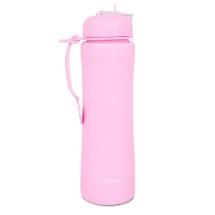 bidon-silikonowy-600ml-collpack-pump-pudrowy-roz