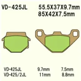 klocki-hamulcowe-vesrah-vd-425jl