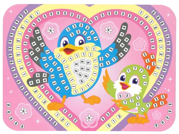wyklejanka-po-numerach-ptaszek-plec-chlopcy-dziewczynki