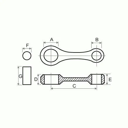 korbowod-tkrj-suzuki-dr200se-stan-nowy