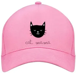 czapka-z-daszkiem-z-regulacja-nadruk-dla-kociary-cat-mama-one-size
