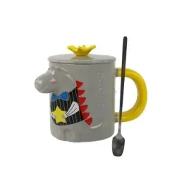 kubek-szary-dinozaur-przykrywka-400ml