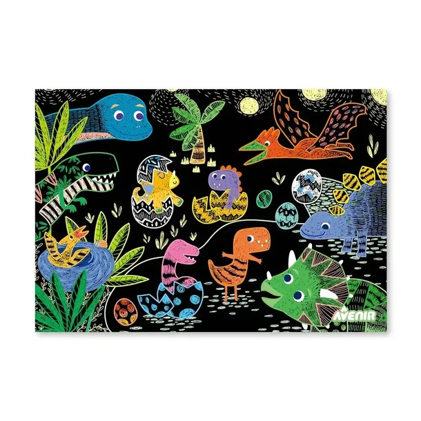 wydrapywanka-dinozaury-wiek-dziecka-4-lata