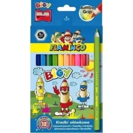 kredki-olowkowe-jumbo-bigy-12-kolorow