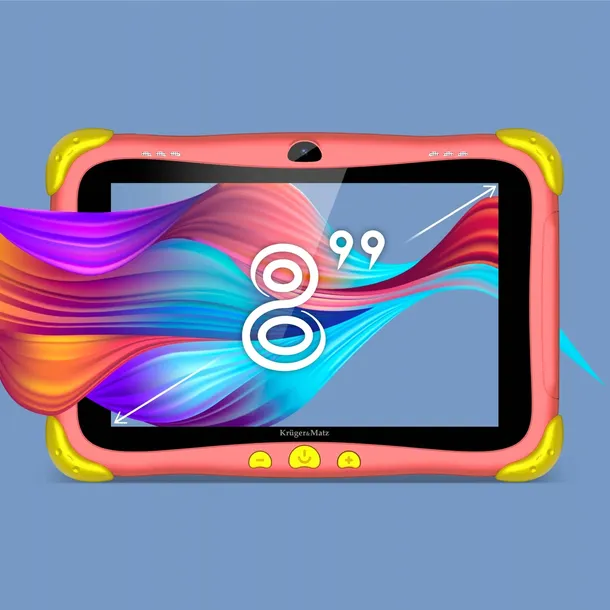 tablet-krugerandmatz-fun-808-red-ekran-dotykowy-tak