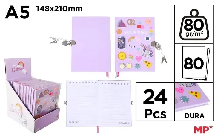 notes-na-klodke-a5-unicorn-148x210mm-stan-nowy