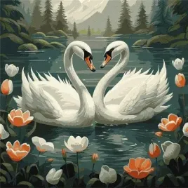 malowanie-po-numerach-labedzia-wiernosc-40x40cm
