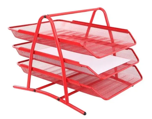 polka-na-akta-czerwona-material-metal