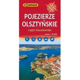 mapa-pojezierze-olsztynskie-czesc-poludniowa