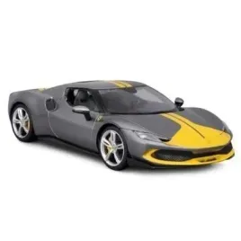 ferrari-296-gtb-assetto-grey-yellow-1-18-bburago