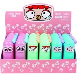 gumka-do-olowka-w-obudowie-baby-face-24szt