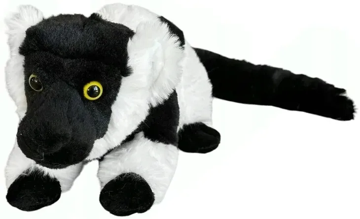 lemur-czarno-bialy-vari-25cm-stan-nowy