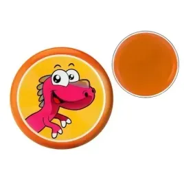 frisbee-z-dinozaurem-pomaranczowy-20cm