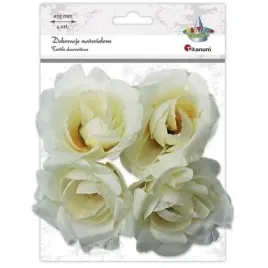 materialowe-roze-3d-75mm-biale-na-druciku-4szt