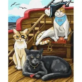 malowanie-po-numerach-puszyste-piratki-40x50cm