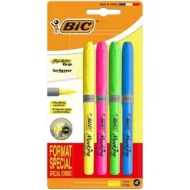 zakreslacz-bic-highlighter-grip-special-format-4-kolory-blister