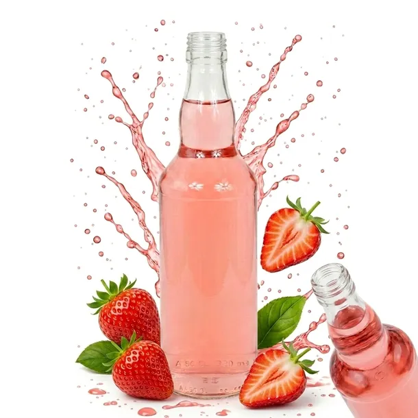Butelka monopolowa spirytusowa 0,5L wódkę bimber nalewkę syrop 500ml