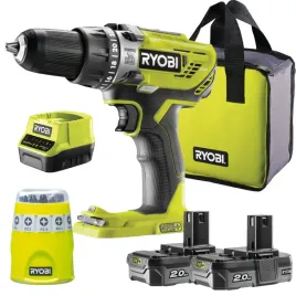 ryobi-wiertarko-wkretarka-udarowa-18v-2x2-0ah-ryobi-zestaw-bitow-10-szt