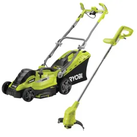 ryobi-zestaw-elektryczna-kosiarka-do-trawy-1500w-podkaszarka-do-trawy-350w