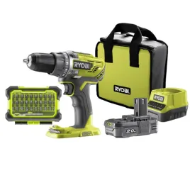 ryobi-wiertarko-wkretarka-one-18v-akumulator-2-0ah-zestaw-bitow-31-szt