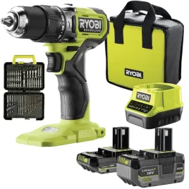 ryobi-wiertarko-wkretarka-ladowarka-4ah-2ah-zestaw-wiertel-i-bitow-60-szt