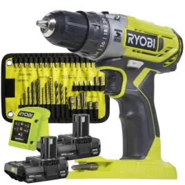 ryobi-wiertarko-wkretarka-udarowa-18v-2x1-5ah-ladowarka-zestaw-bitow-40-szt