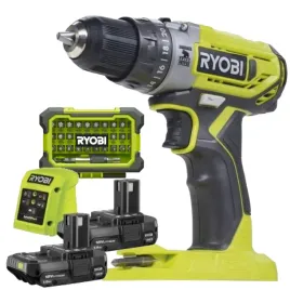 ryobi-wiertarko-wkretarka-udarowa-18v-2x1-5ah-ladowarka-zestaw-bitow-32-szt