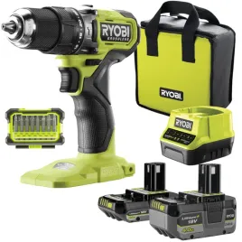 ryobi-wiertarko-wkretarka-ladowarka-4ah-2ah-zestaw-bitow-15-szt
