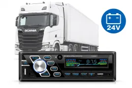 radio-samochodowe-24v-usb-bt-zestaw-glosnomowiacy-daf-scania-volvo-tir-man