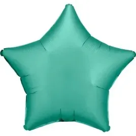 balon-foliowy-lustre-jade-green-gwiazda-luzem-48cm