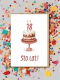 karnet-urodziny-tort-18-stan-nowy