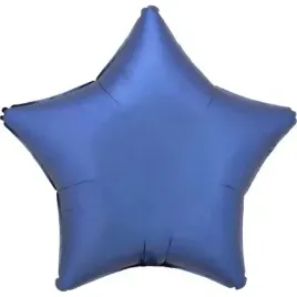 balon-foliowy-lustre-azure-niebieski-gwiazda-48cm