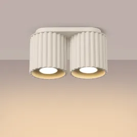 aura-lampa-sufitowa-bezowa-2xgu10-sl-1790