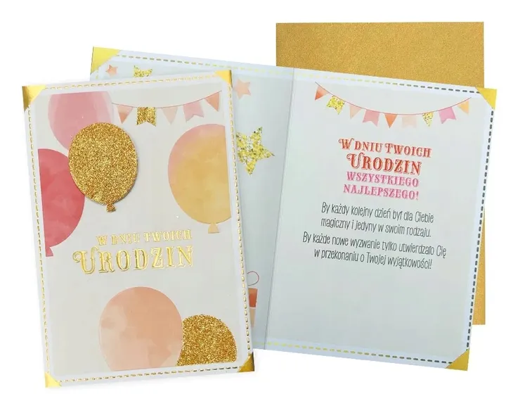karnet-b6-urodziny-balony-stan-nowy