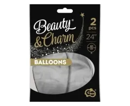 balony-beautyandcharm-platynowe-srebrne-2szt