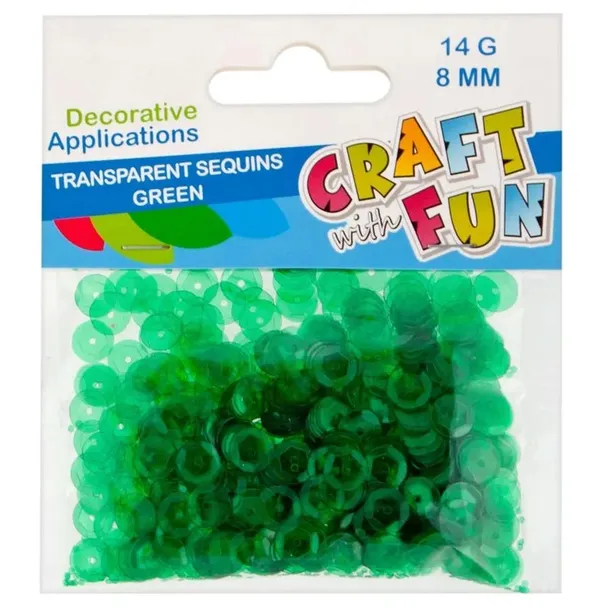 cekiny-transparentne-8mm-zielony-stan-nowy