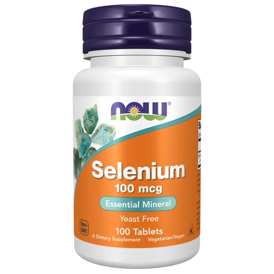 now-selenium-100-mcg-100-tabletek