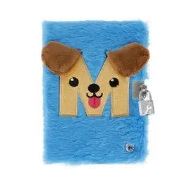 pamietnik-pluszowy-swiecacy-z-klodka-blue-m-starpak
