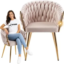 krzeslo-bezowe-plecione-welur-zlote-nogi-glamour-do-stolu-toaletki